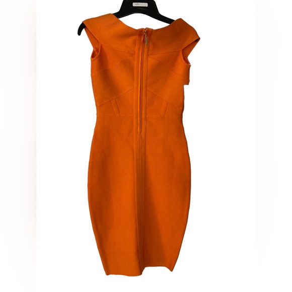 Marciano Bandage Orange Dress - Size S - Picture 5 of 10